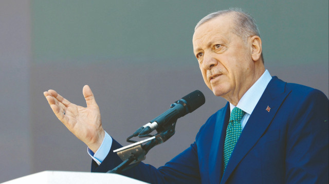Cumhurbaşkanı Recep Tayyip Erdoğan.