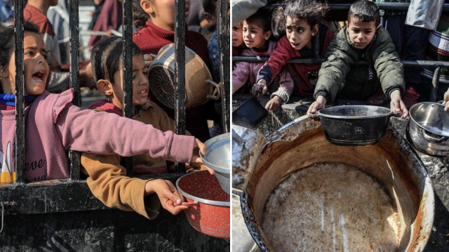 Gazze Şeridi'nde çocuklar açlıkla mücadele ediyor