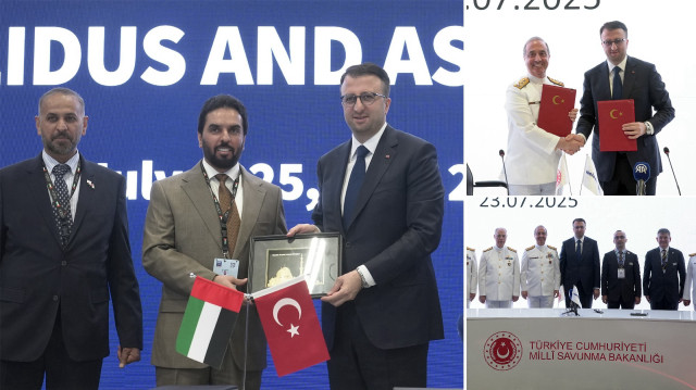Fuarda düzenlenen törenle, Deniz Kuvvetleri Komutanlığı ile ASELSAN arasında Sensör Veri İşleme ve Yapay Zeka Uygulamaları İşbirliği Mutabakat Muhtırası imzalandı.
