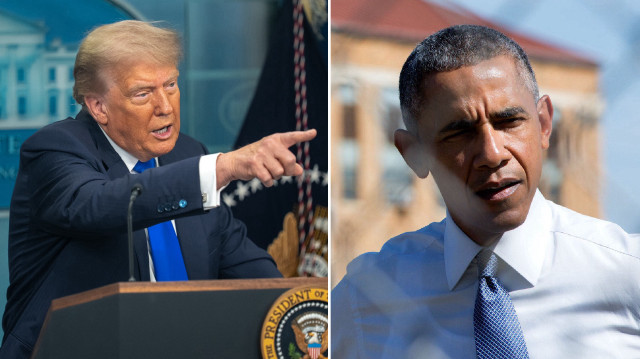 Obama’yı 2016 seçimlerini manipüle etmeye çalışmakla suçlayan Trump, “Obama suçüstü yakalandı” dedi.