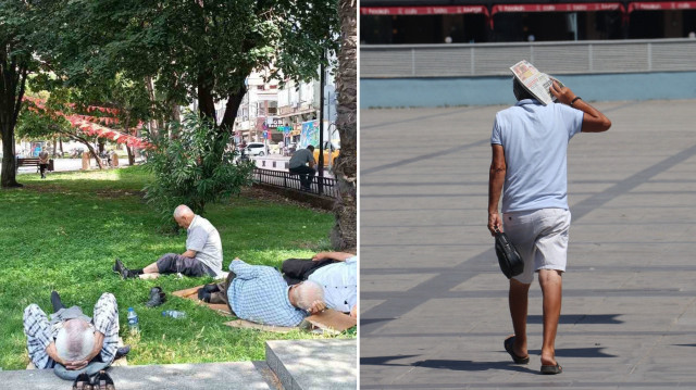 Nem oranının yüzde 90’ı aşmasıyla birlikte hissedilen sıcaklığın, ölçülen değerin 5 derece üzerine çıktığı belirtildi.