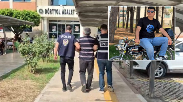 Polis ekipleri tarafından gözaltına alınan Zeki V., gözaltına alınarak karakola götürüldü.