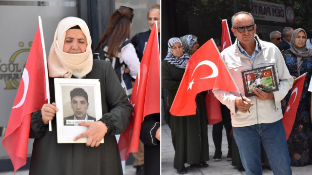 Van'da evlat nöbeti devam ediyor.