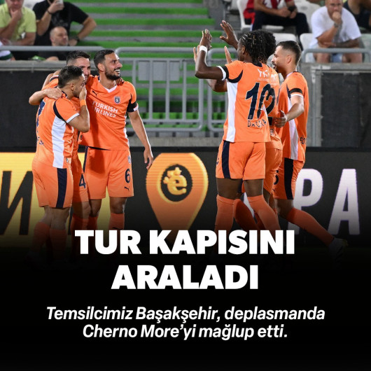 Cherno More-Başakşehir: 0-1 Maç Özeti İzle (Video)