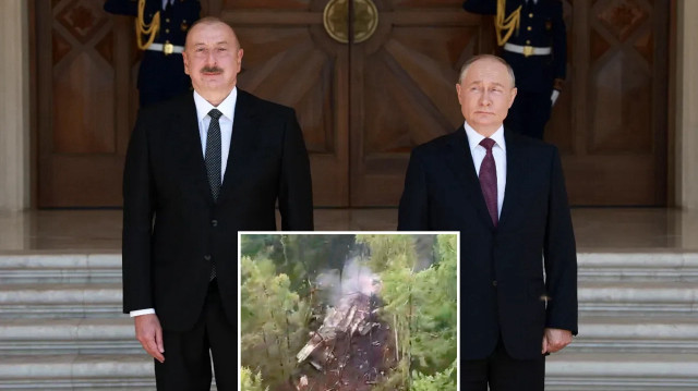 Aliyev, taziye mesajında Rusya'ya başsağlığı dilendi.