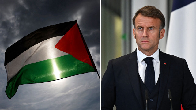 Macron, Filistin'i devlet olarak tanımaya karar verdiğini açıkladı.
