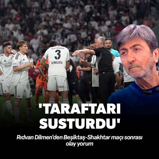 Rıdvan Dilmen'den olay Beşiktaş yorumu! "Taraftarı susturdu"