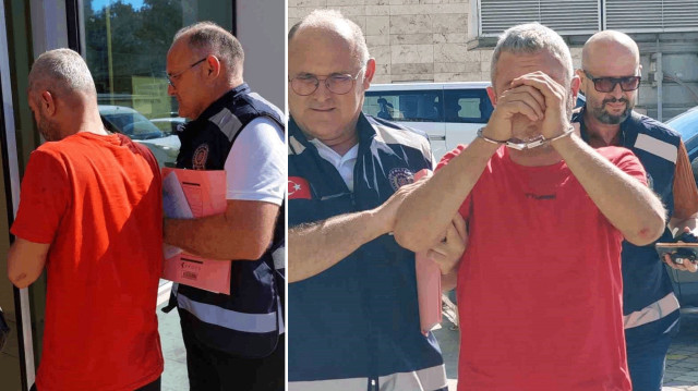 Eşini ve kızını hastanelik edip polise bıçak çekip direnen şahıs tutuklandı.