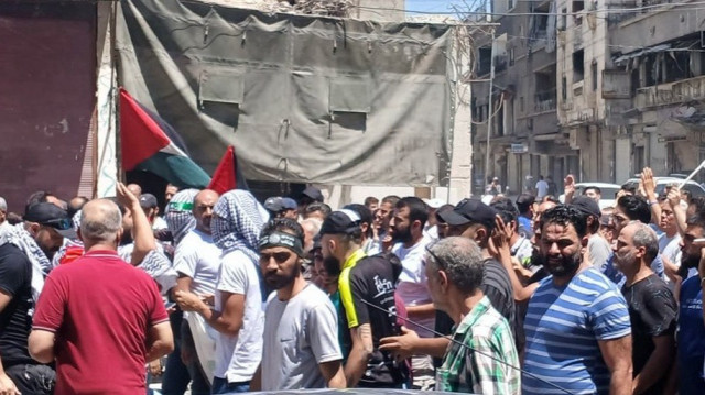 سوريا.. مظاهرات بمخيمات فلسطينية ضد التجويع الإسرائيلي في غزة