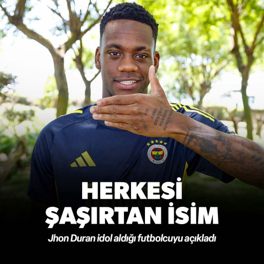 Jhon Duran idol aldığı futbolcuyu açıkladı: Herkesi şaşırtan isim