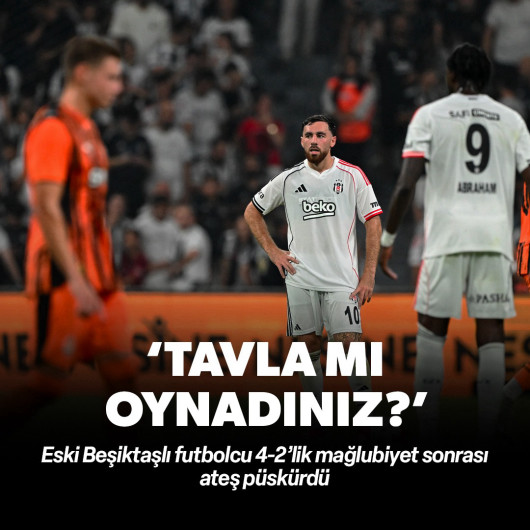 Eski Beşiktaşlı futbolcu ateş püskürdü: ‘Tavla mı oynadınız, hep jakuzide miydiniz?’