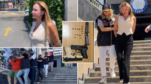 Şüphelilerle birlikte 2 ruhsatsız tabanca ile çok sayıda mermi ele geçirildi.
