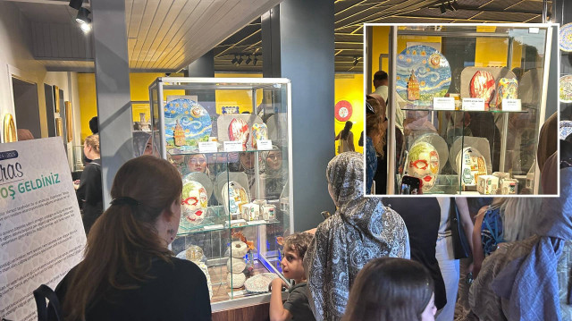Seramik sanatçısı Ayşegül Konakçı ve öğrencilerinin eserlerinden oluşan "10 Miras" sergisi, Galeri Eyüpsultan'da açıldı.