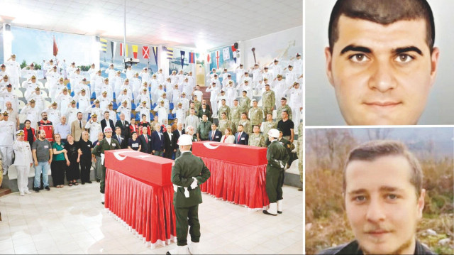  Şehit askerler, İskenderun Deniz Er Eğitim Alayı'nda düzenlenen törenin ardından memleketleri İstanbul ve Giresun’a gönderildi. ( Şehit Hayrullah Halit Karaman, Şehit Semih Erdoğan)