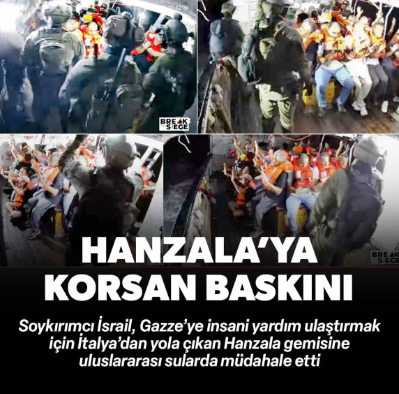 Hanzala'ya korsan baskını