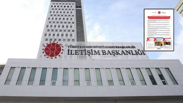 Cumhurbaşkanlığı İletişim Başkanlığı Dezenformasyonla Mücadele Merkezi, konuya dair açıklamalarda bulundu.