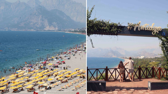 Antalya'da nem yüzde 80'e ulaştı.