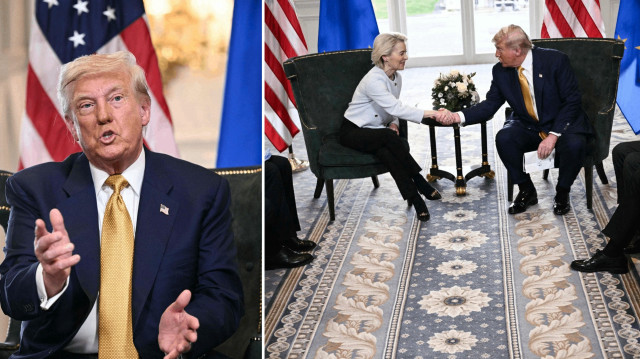 ABD Başkanı Donald Trump anlaşma sonrası açıklama yaptı.