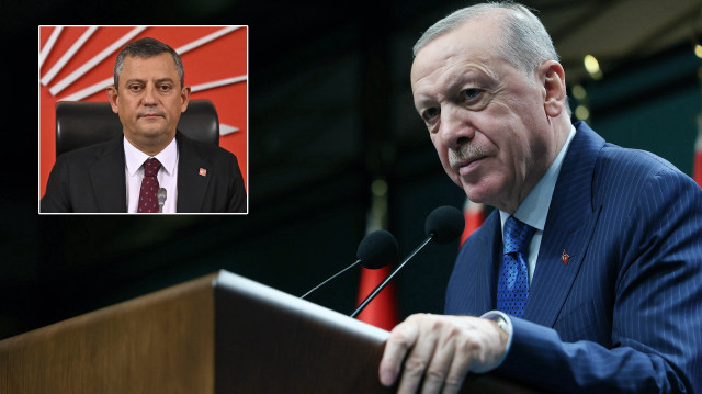 Özgür Özel - Cumhurbaşkanı Recep Tayyip Erdoğan.