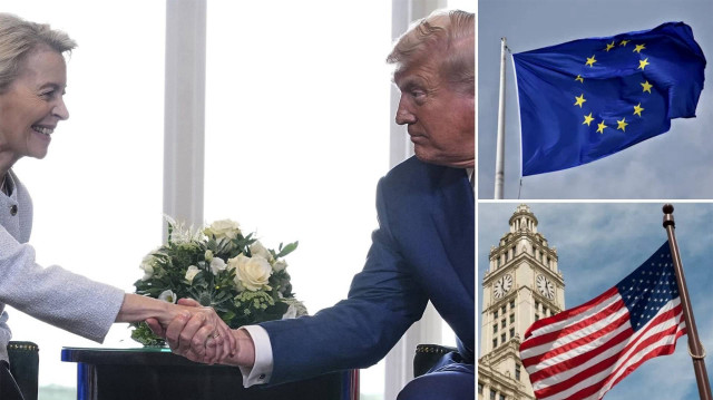 ABD Başkanı Donald Trump, dün Avrupa Birliği (AB) ile ticaret anlaşması görüşmelerini tamamladıklarını ve AB ürünlerine yüzde 15 tarife uygulayacaklarını açıkladı.