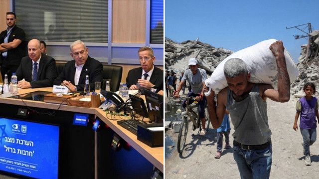 İsrail güvenlik kabinesi, Gazze'yi görüşmek üzere toplanıyor