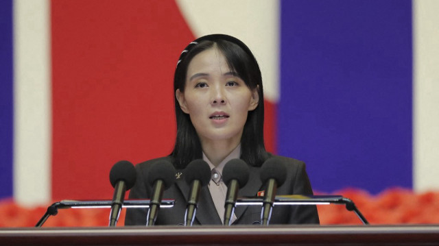 Kim Yo Jong, la sœur du dirigeant nord-coréen Kim Jong Un et directrice adjointe du comité central du Parti des travailleurs.