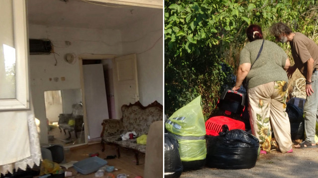 Polis ve belediye ekiplerinin koordineli çalışmasıyla ev tahliye edildi, hasta kedilerin tedavisine başlandığı bildirildi.