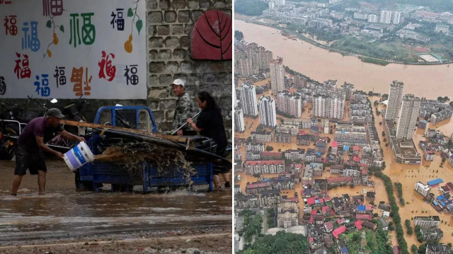 Çin'de şu ana kadar 80 bin 332 kişi tahliye edildi.
