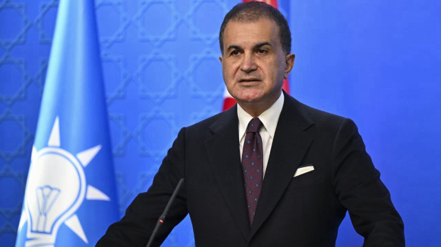 AK Parti sözcüsü Ömer Çelik: Başkenti Doğu Kudüs olan Filistin devletine karşıt her girişimi reddediyoruz.