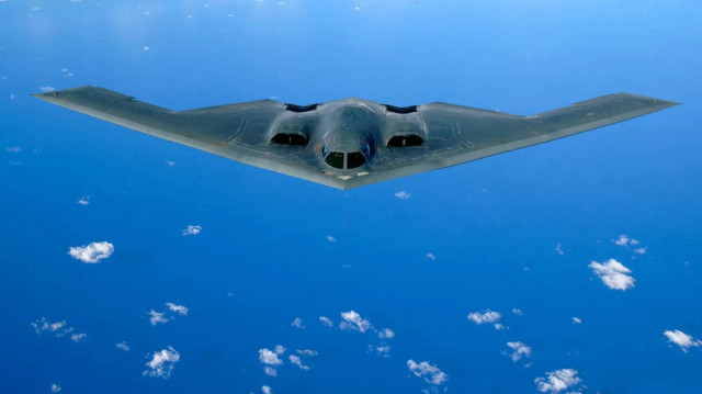 В Конгрессе США предложили передать Израилю бомбардировщики B-2 Spirit. | Фото: Военно-воздушные силы США

