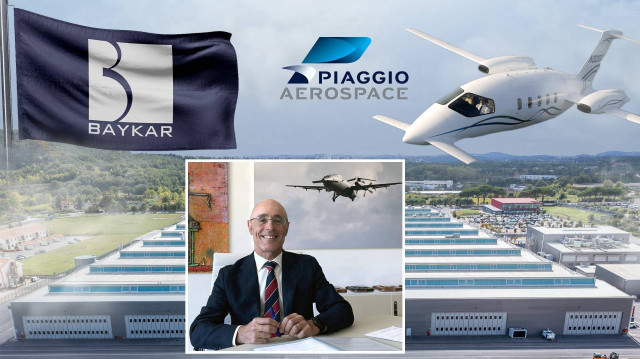 Baykar Piaggio Aerospace'in üst yöneticisi İtalyan Tomassini oldu