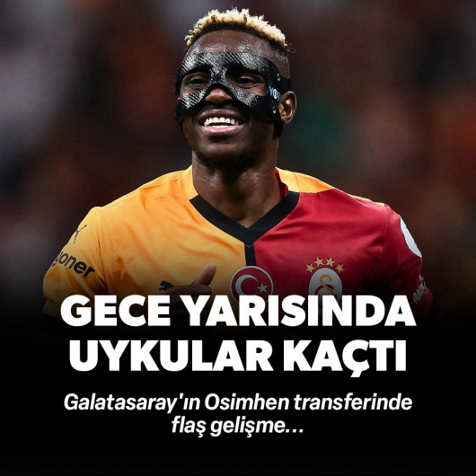 Osimhen'den taraftarları heyecanlandıran paylaşım: Galatasaray için geliyor