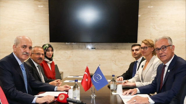 قورتولموش يلتقي رئيس الجمعية البرلمانية لمجلس أوروبا