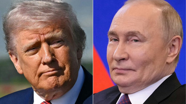 Le président américain Donald Trump et le président russe Vladimir Poutine.