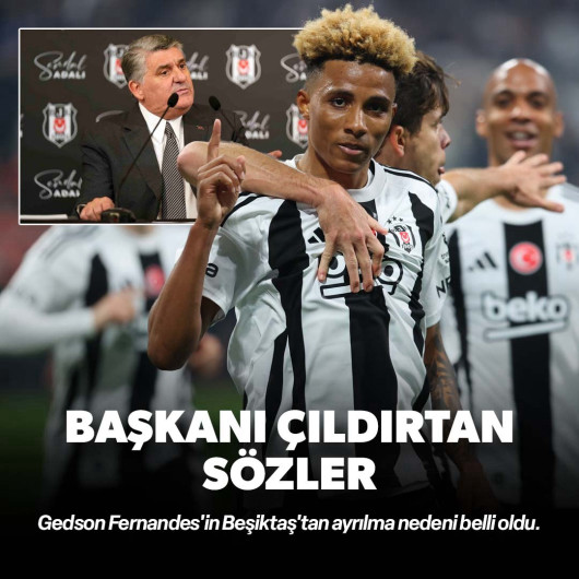 Serdal Adalı'yı çıldırtan sözler! Gedson'un ayrılma nedeni belli oldu