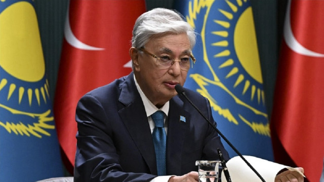 Kazakh President Kassym-Jomart Tokayev