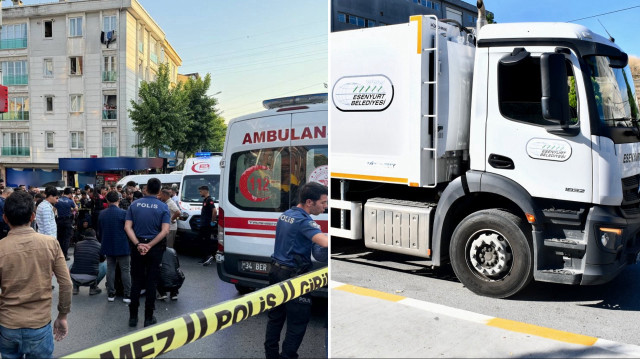 Esenyurt'ta çöp kamyonunun çarptığı çocuk öldü.