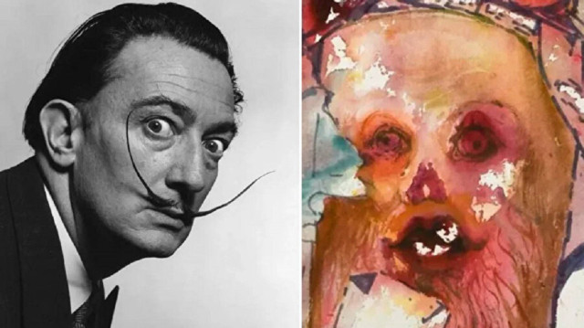 Cambridge merkezli antikacı John Russell, eserin altındaki imzanın Salvador Dali'ye ait olduğunu fark etti.