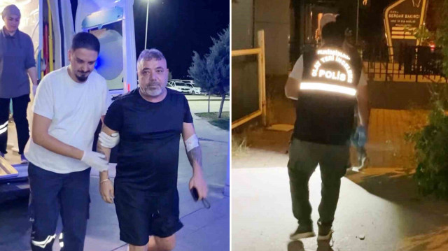 Saldırıda Savaş D. bacağına isabet eden bir kurşunla yaralandı.