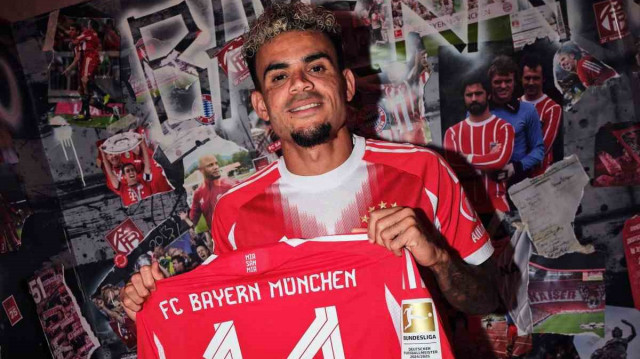 Diaz, Bayern Münih’te 14 numaralı formayı giyecek.
