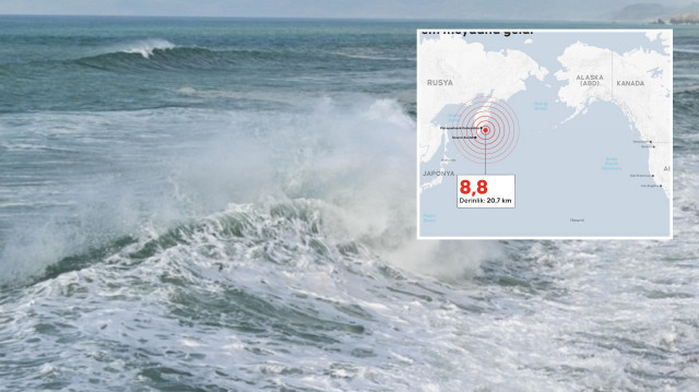 Asya ve Amerika ülkelerinde tsunami uyarıları yapıldı. 