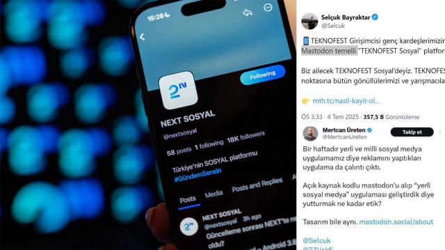 Kısa sürede yarım milyon kullanıcıya ulaşan platform, daha önce veri güvenliği, yerli algoritma yapısı ve özgün içerik teşvikleriyle gündeme gelmişti.