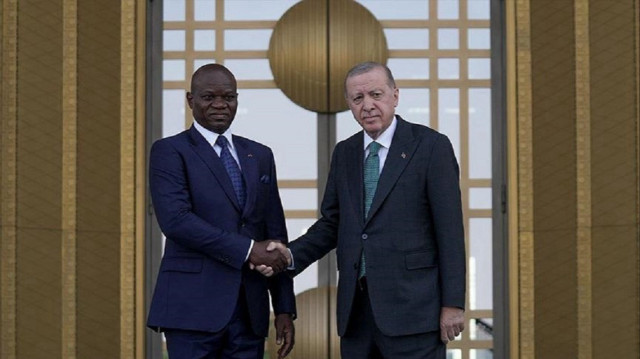 أردوغان يستقبل رئيس الغابون في أنقرة