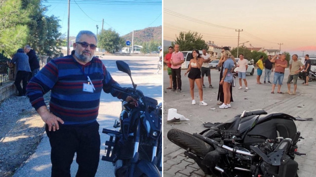 Motosikletiyle geçirdiği kazada hayatını kaybeden sürücünün, kayınvalidesinin cenazesinden döndüğü öğrenildi