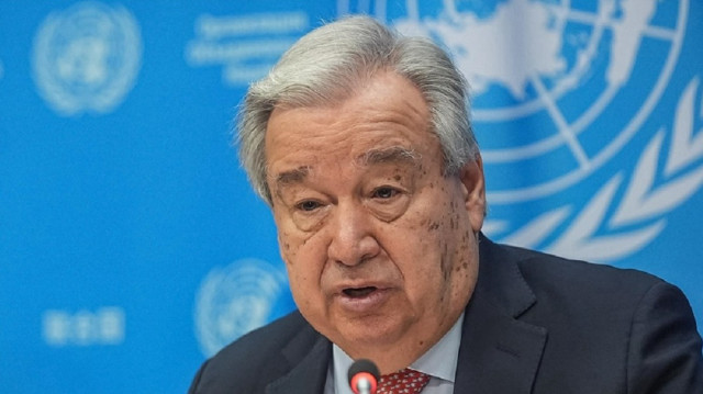 UN secretary-general Antonio Guterres