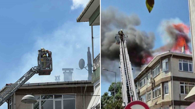 İhbar üzerine olay yerine çok sayıda polis ve itfaiye ekipleri sevk edildi.