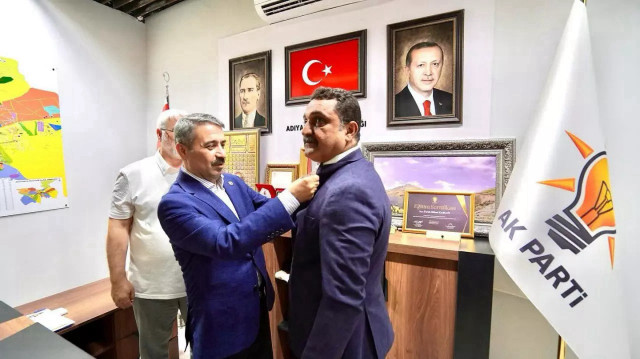 İrfan Yıldız'ın AK Parti’ye katılım töreni, AK Parti Adıyaman İl Başkanlığı’nda gerçekleştirildi.