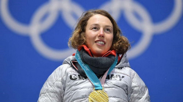 Dahlmeier, olimpiyatlarda üç madalya kazanmıştı.
