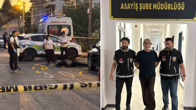 Dolandırıldığını iddia ederek alacak-verecek mevzusundan sokak ortasında baba ve oğlunu öldüren zanlı tutuklanarak, cezaevine gönderildi.