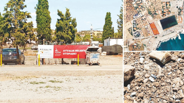 Otoparkın inşası sırasında her taraftan insan kemikleri çıktı.